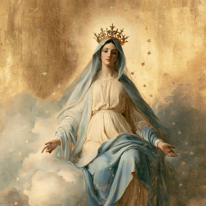 Mary Queen of Heaven - Sacred Gold · Square n° 2