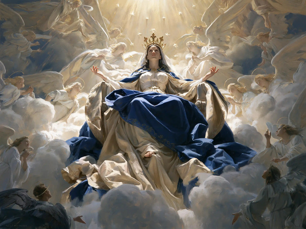 Mary Queen of Heaven - Sacred Monumental View · Landscape n° 5