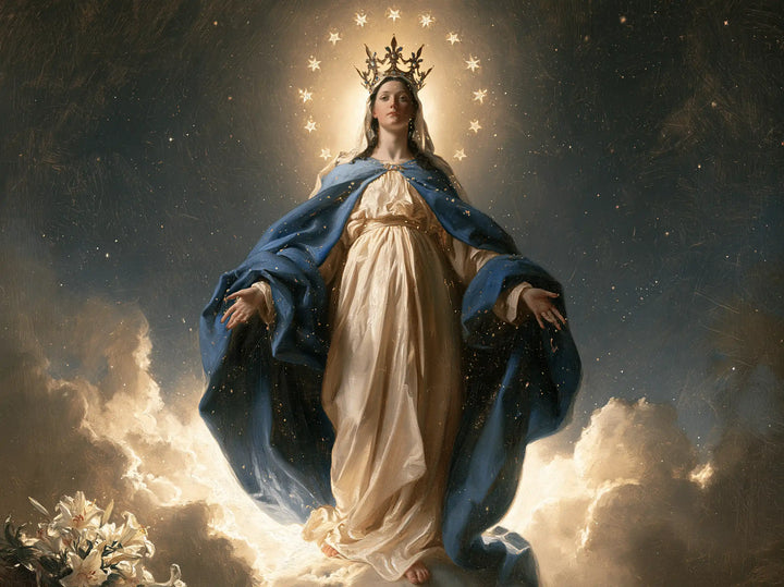 Mary Queen of Heaven - Symbolist · Landscape n° 7