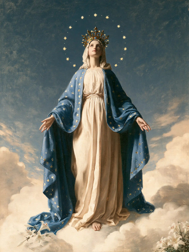 Mary Queen of Heaven - Symbolist · Portrait n° 18