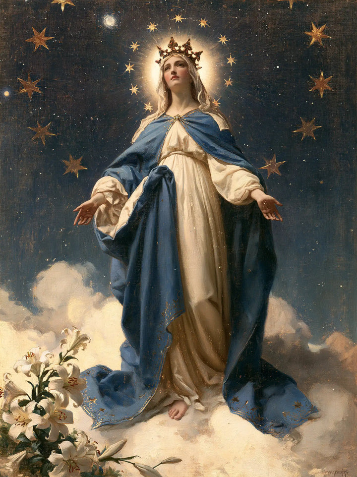Mary Queen of Heaven - Symbolist · Portrait n° 22
