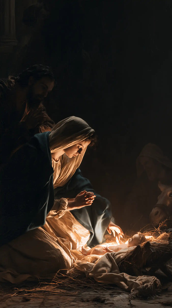 The Nativity - Black and Gold · Portrait n° 2
