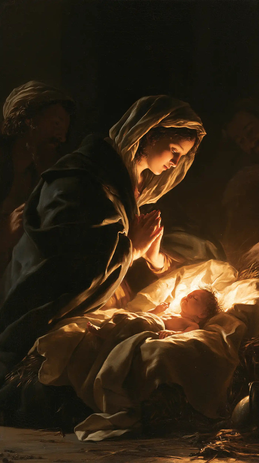 The Nativity - Black and Gold · Portrait n° 5