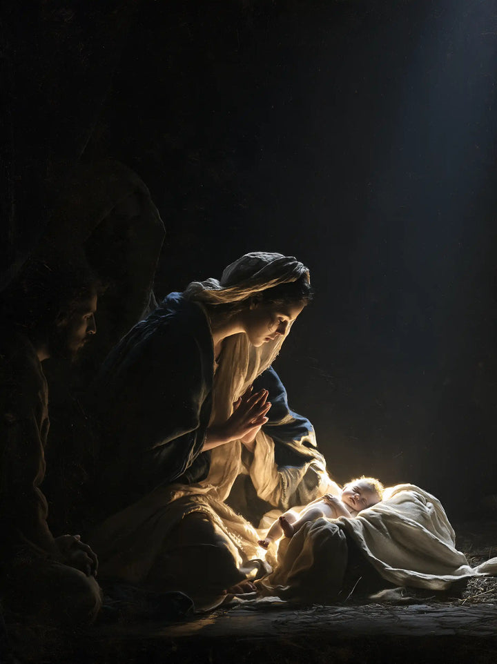 The Nativity - Black and Gold · Portrait n° 8