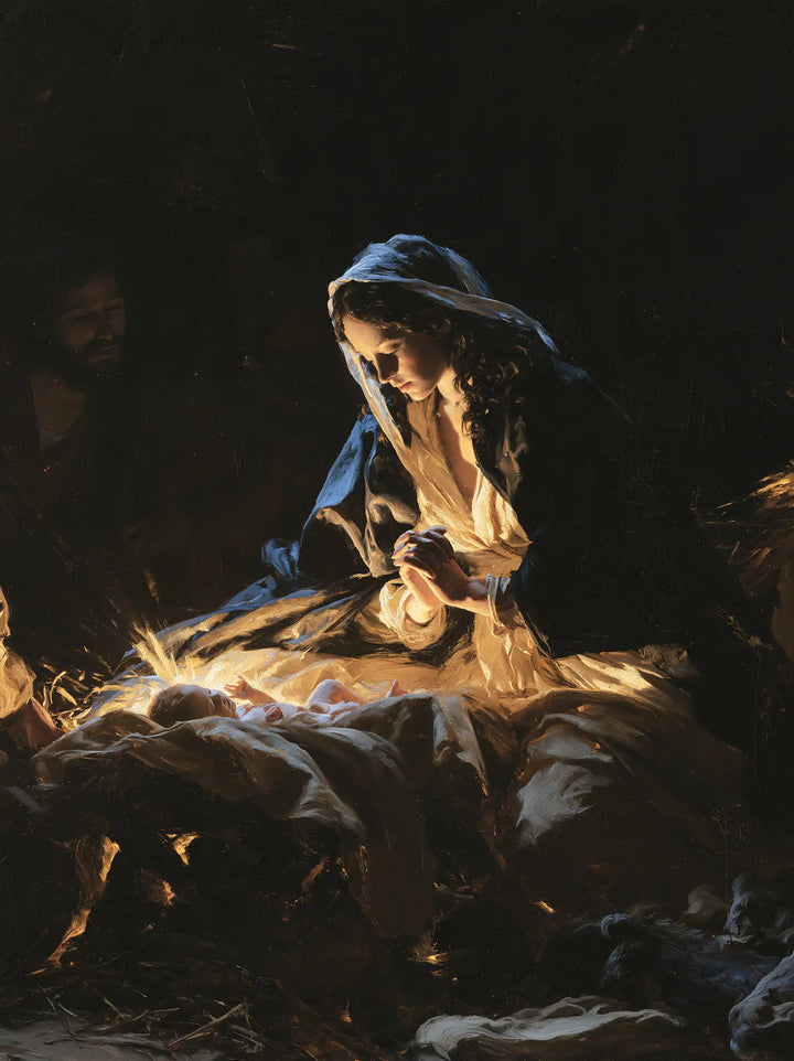 The Nativity - Black and Gold · Portrait n° 10