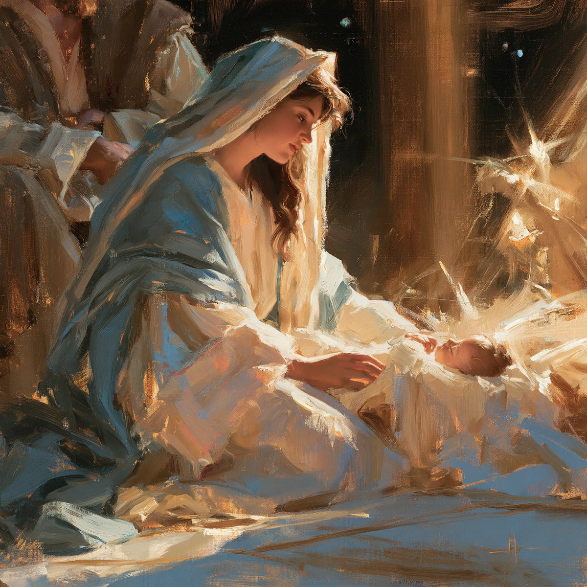 The Nativity - Impressionist · Square n° 12