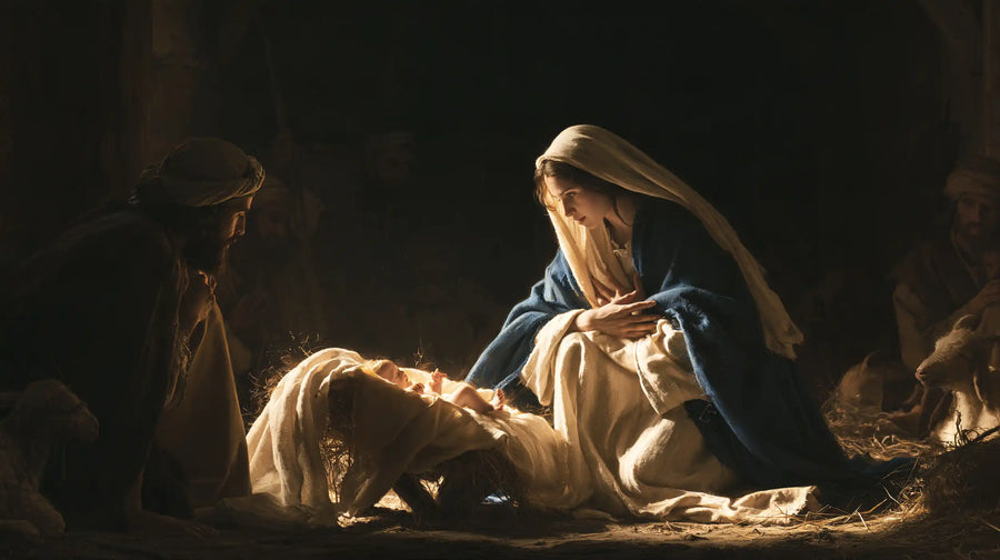 The Nativity - Infant Jesus as Divine Light · Landscape n° 10