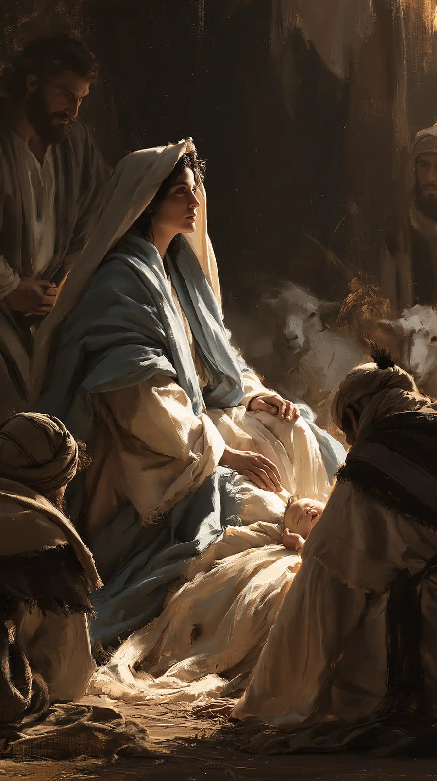 The Nativity - Mary and the Shepherds · Portrait n° 8