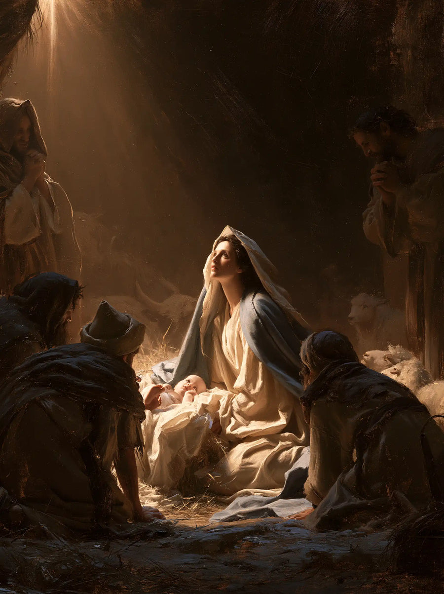 The Nativity - Mary and the Shepherds · Portrait n° 10