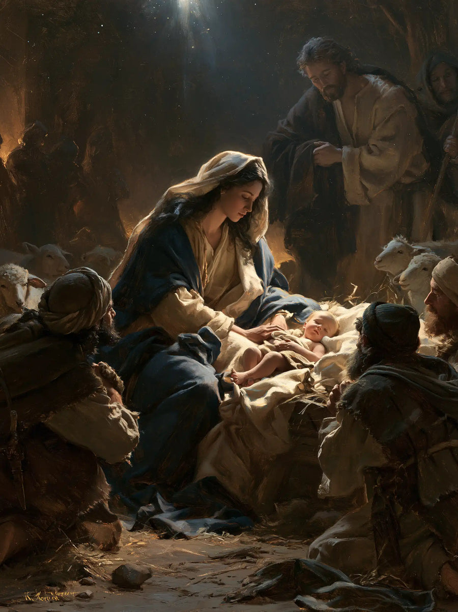 The Nativity - Mary and the Shepherds · Portrait n° 13