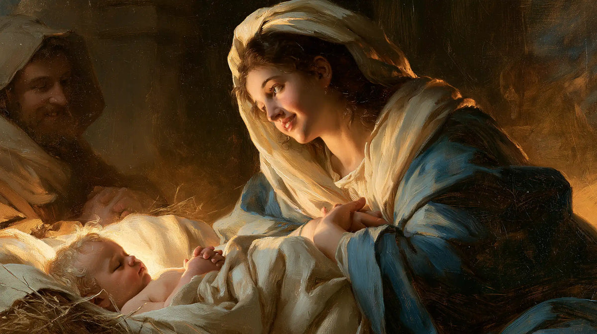 The Nativity — The Hand Upon the Heart and the Smile