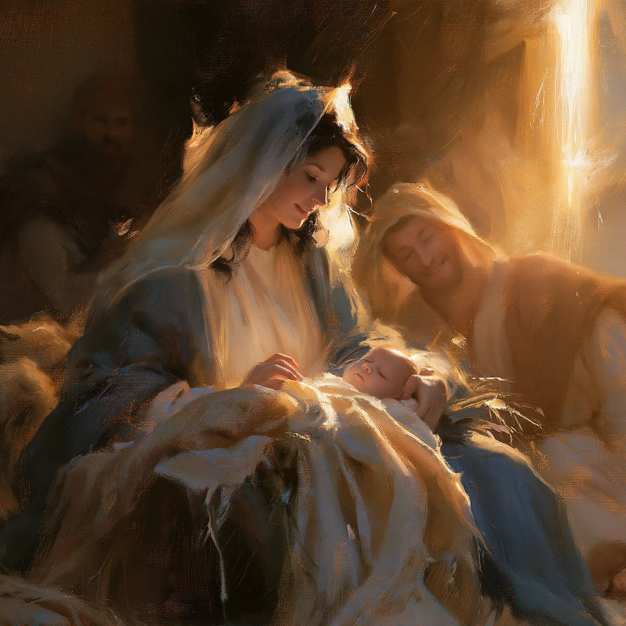 The Nativity - Maternal Joy · Square n° 5