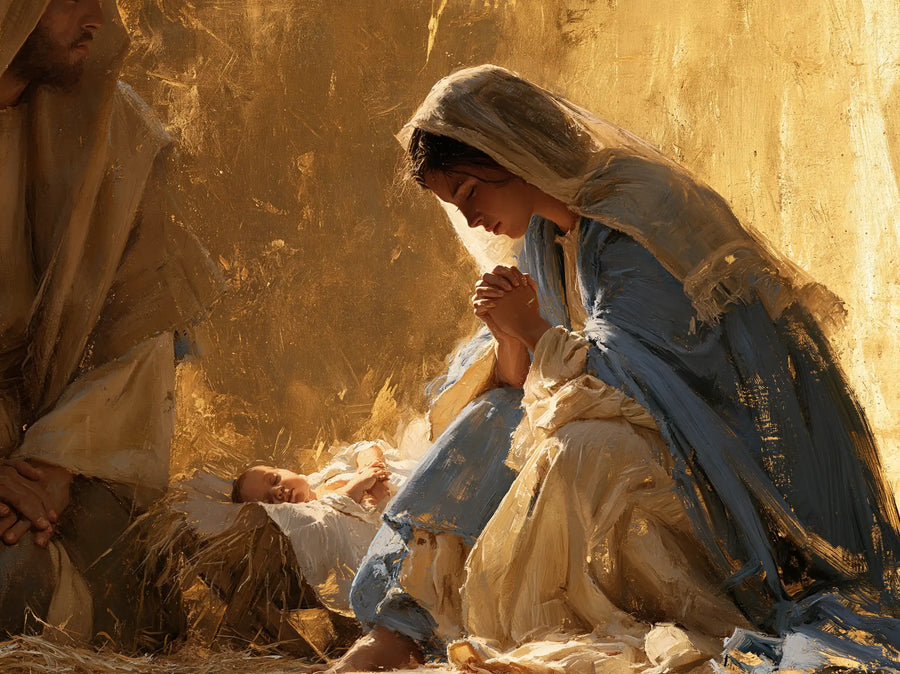 The Nativity - Sacred Gold · Landscape n° 10