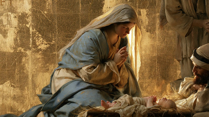 The Nativity — Prayer Before the Little Reclining Body
