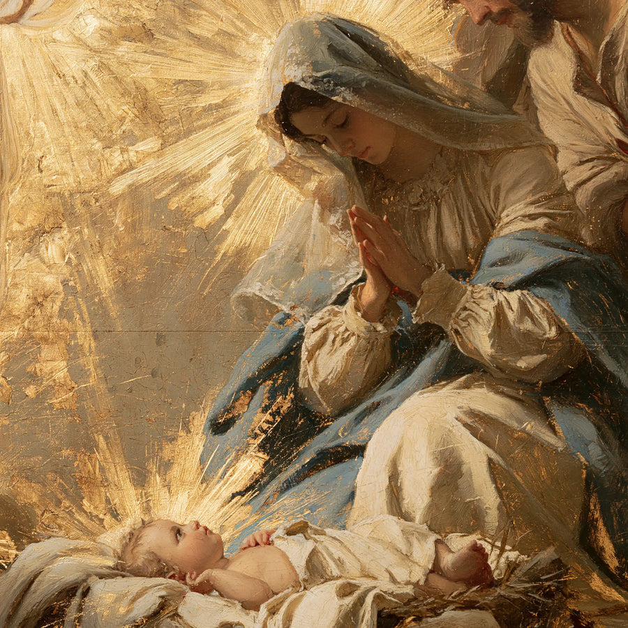 The Nativity - Sacred Gold · Square n° 2