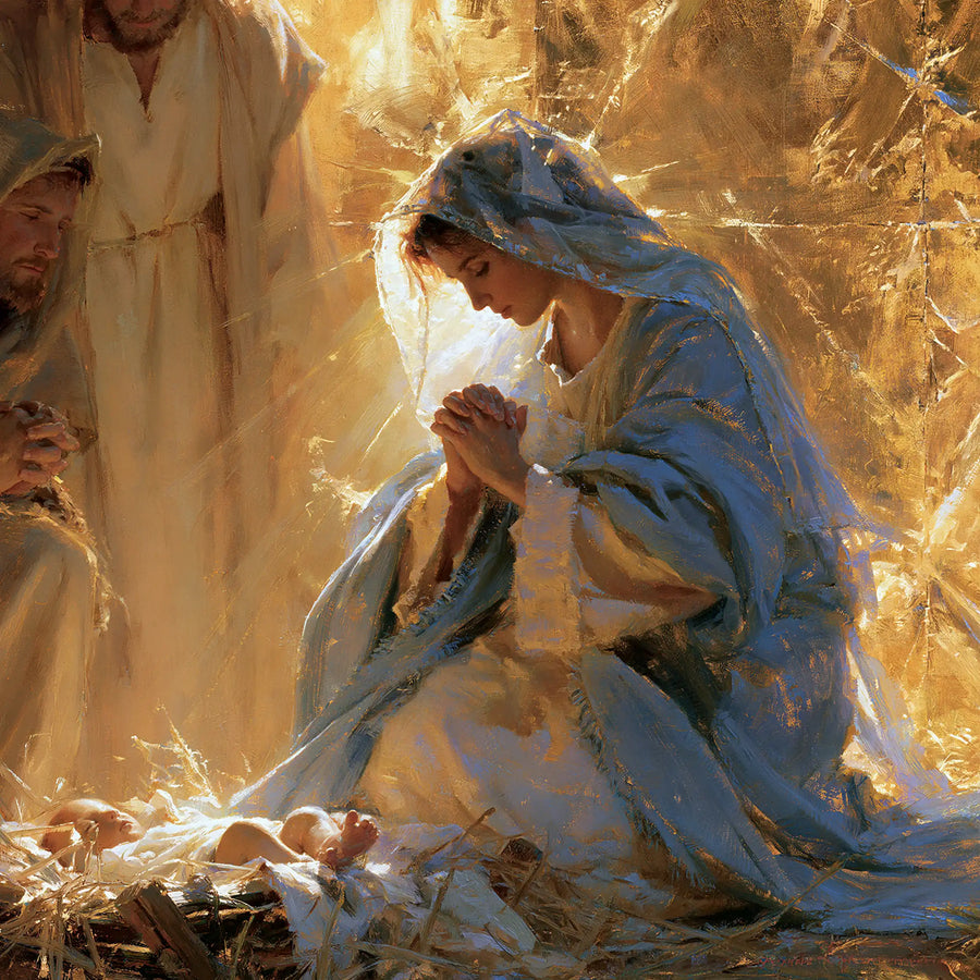 The Nativity - Sacred Gold · Square n° 7