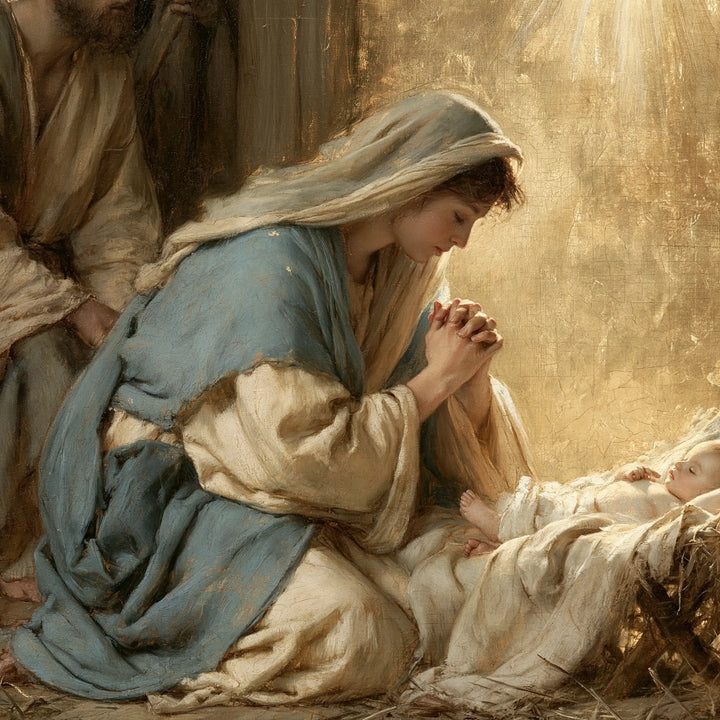 The Nativity - Sacred Gold · Square n° 9
