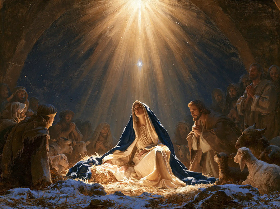 The Nativity - Sacred Monumental View · Landscape n° 3