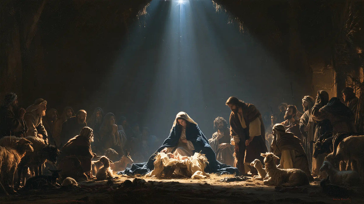 The Nativity — The Little Cradle Beneath the Immense Sky