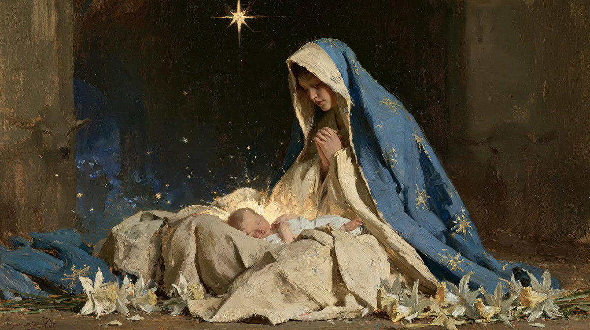 The Nativity - Symbolist · Landscape n° 12