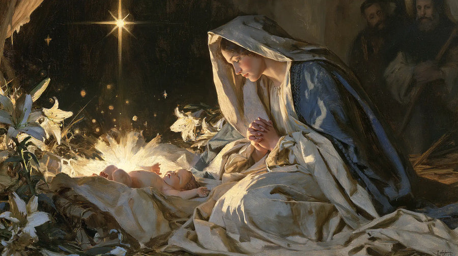 The Nativity - Symbolist · Landscape n° 13