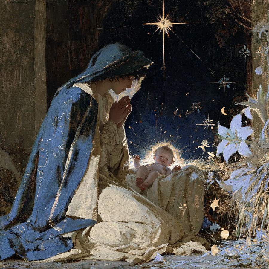 The Nativity - Symbolist · Square n° 7