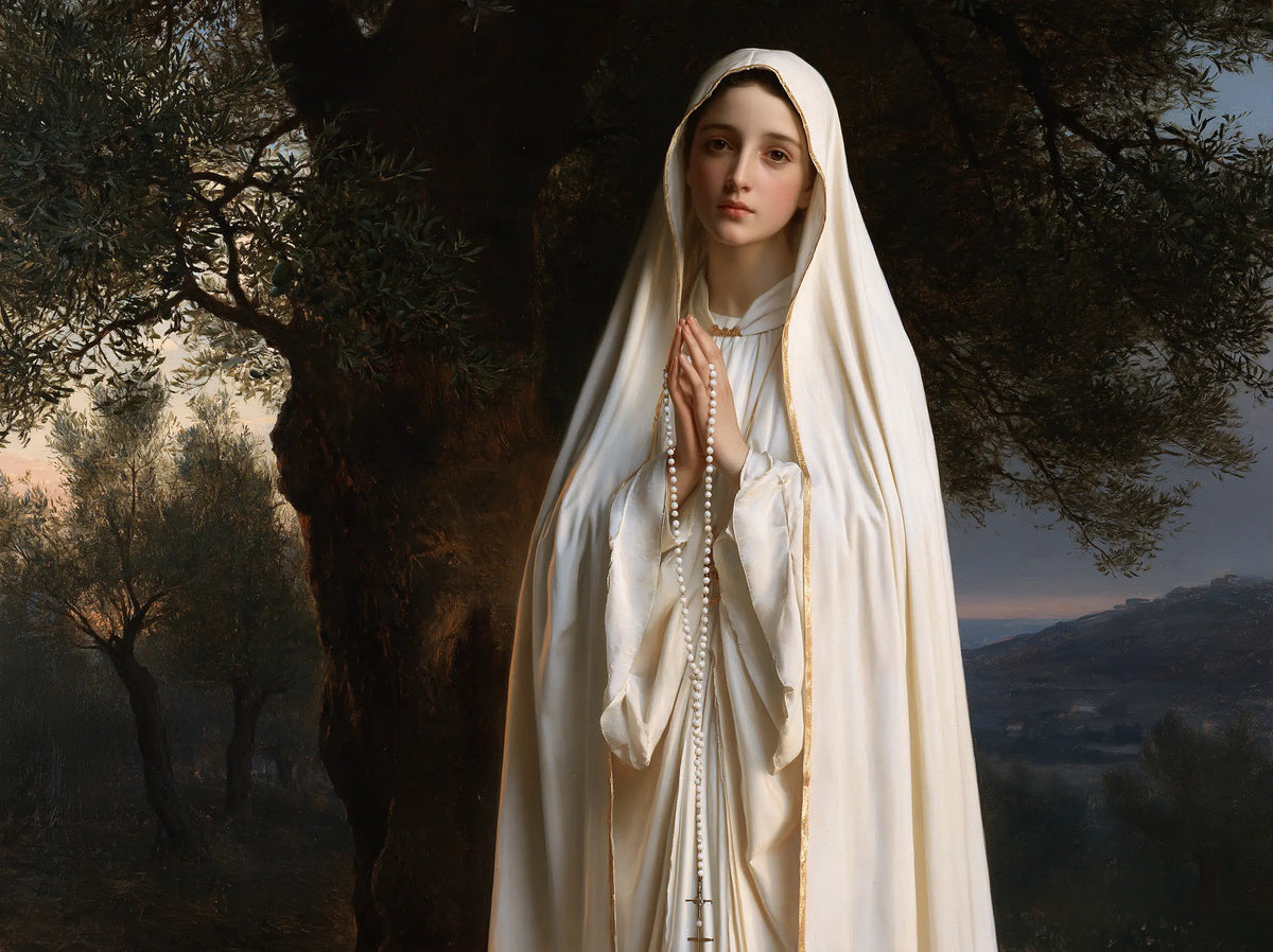 Our Lady of Fatima – Prayer Beneath the Evening Branches