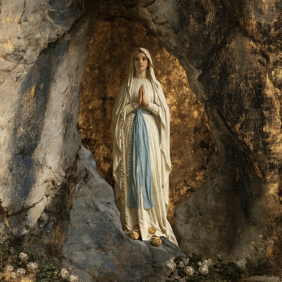 Our Lady of Lourdes Apparition · Square no. 9