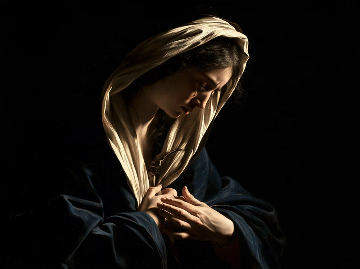 Our Lady of Sorrows — Light Held within the Veil