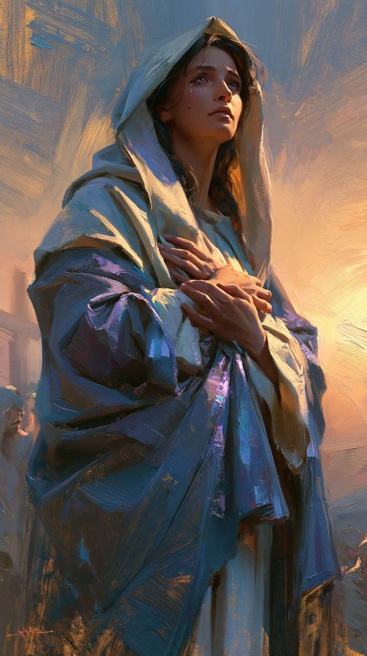 Our Lady of Sorrows - Impressionist · Portrait n° 3