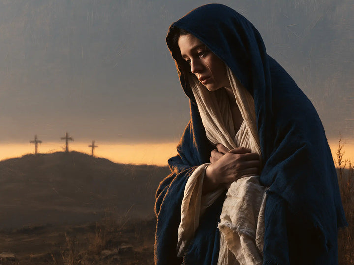 Our Lady of Sorrows - Mary before the Deserted Golgotha · Landscape n° 4