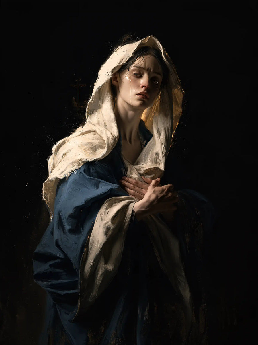 Our Lady of Sorrows - Mary as Light in Sorrow · Portrait n° 15