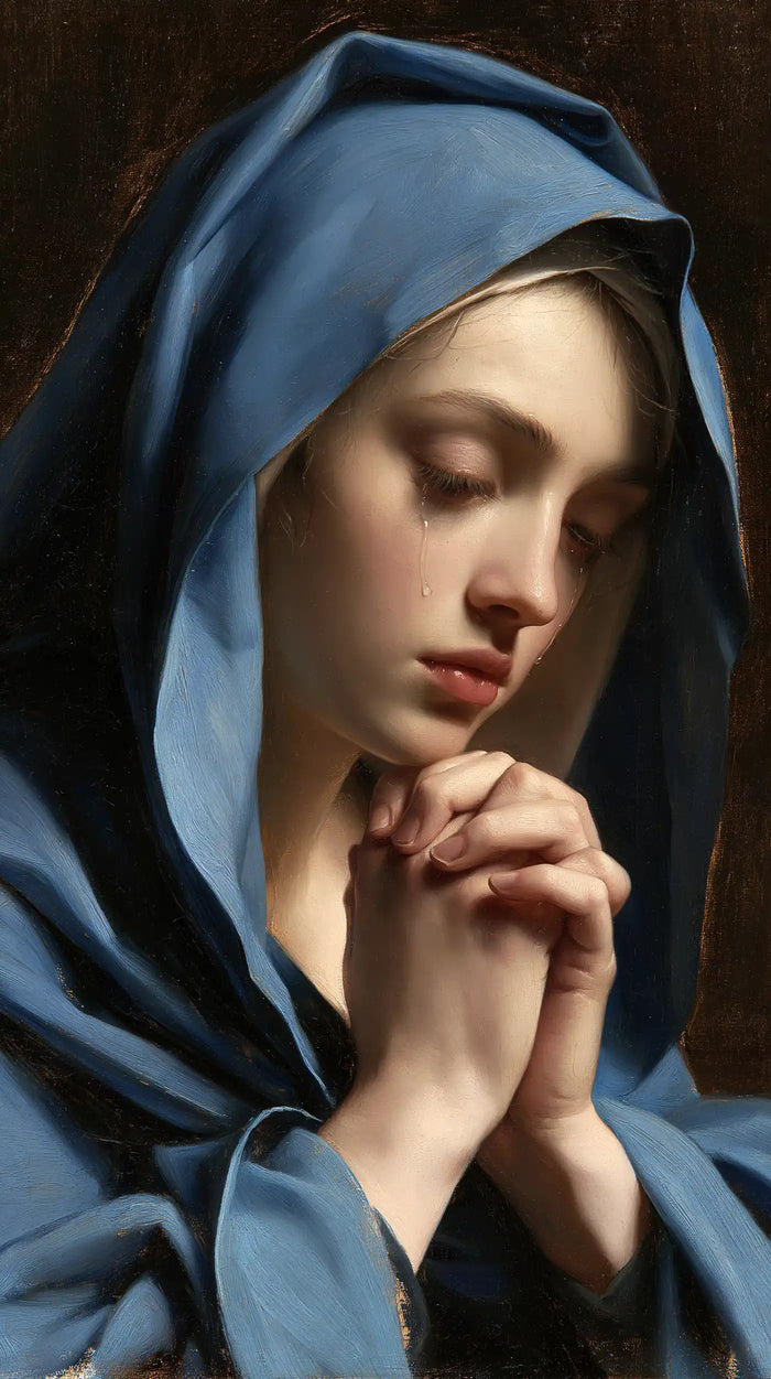 Our Lady of Sorrows - Mary Weeping in Silence · Portrait n° 3