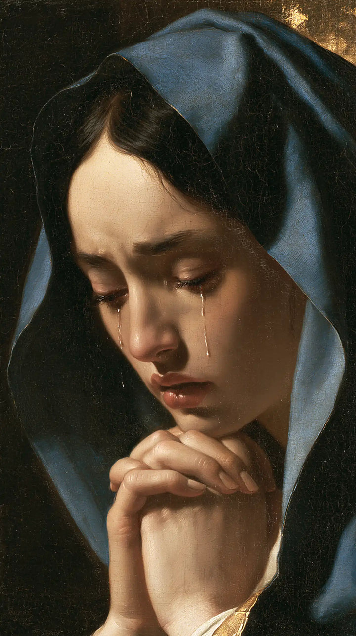 Our Lady of Sorrows - Mary Weeping in Silence · Portrait n° 4