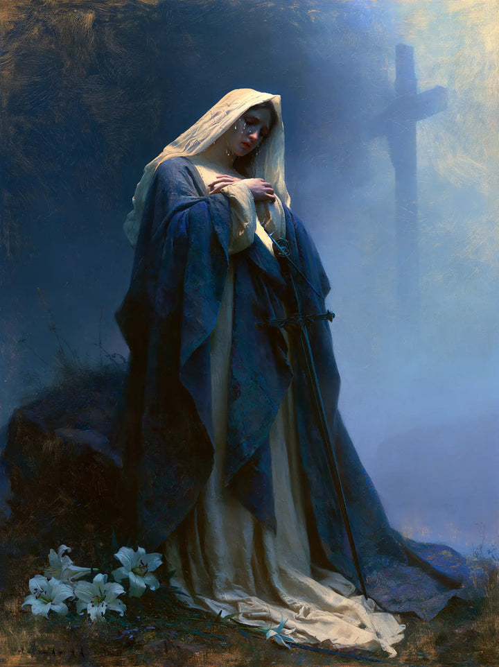 Our Lady of Sorrows - Symbolist · Portrait n° 16