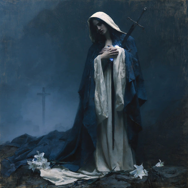 Our Lady of Sorrows - Symbolist · Square n° 6