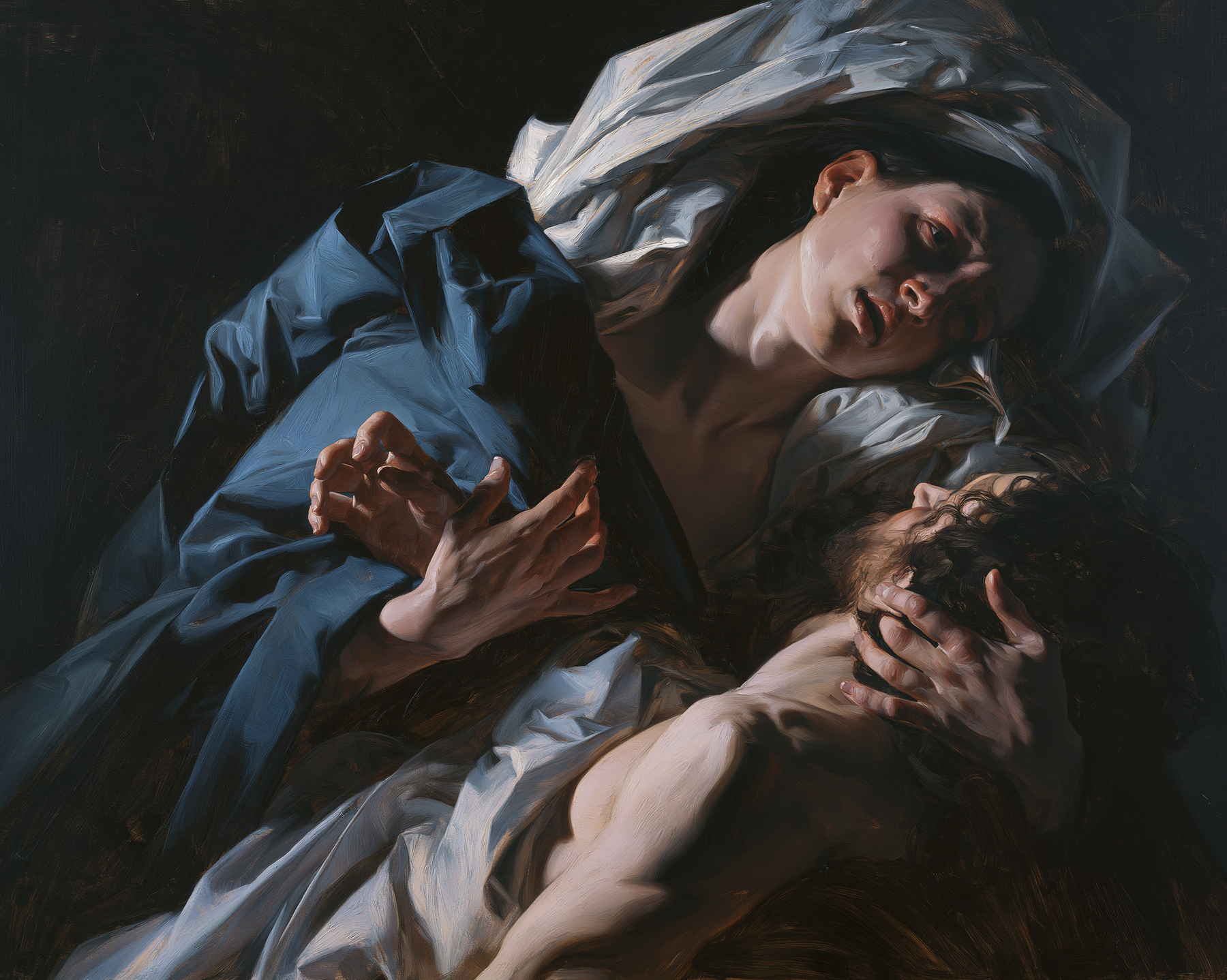 La Pietà — Explosion de mouvement · Paysage n° 1 — aperçu de la finition sélectionnée