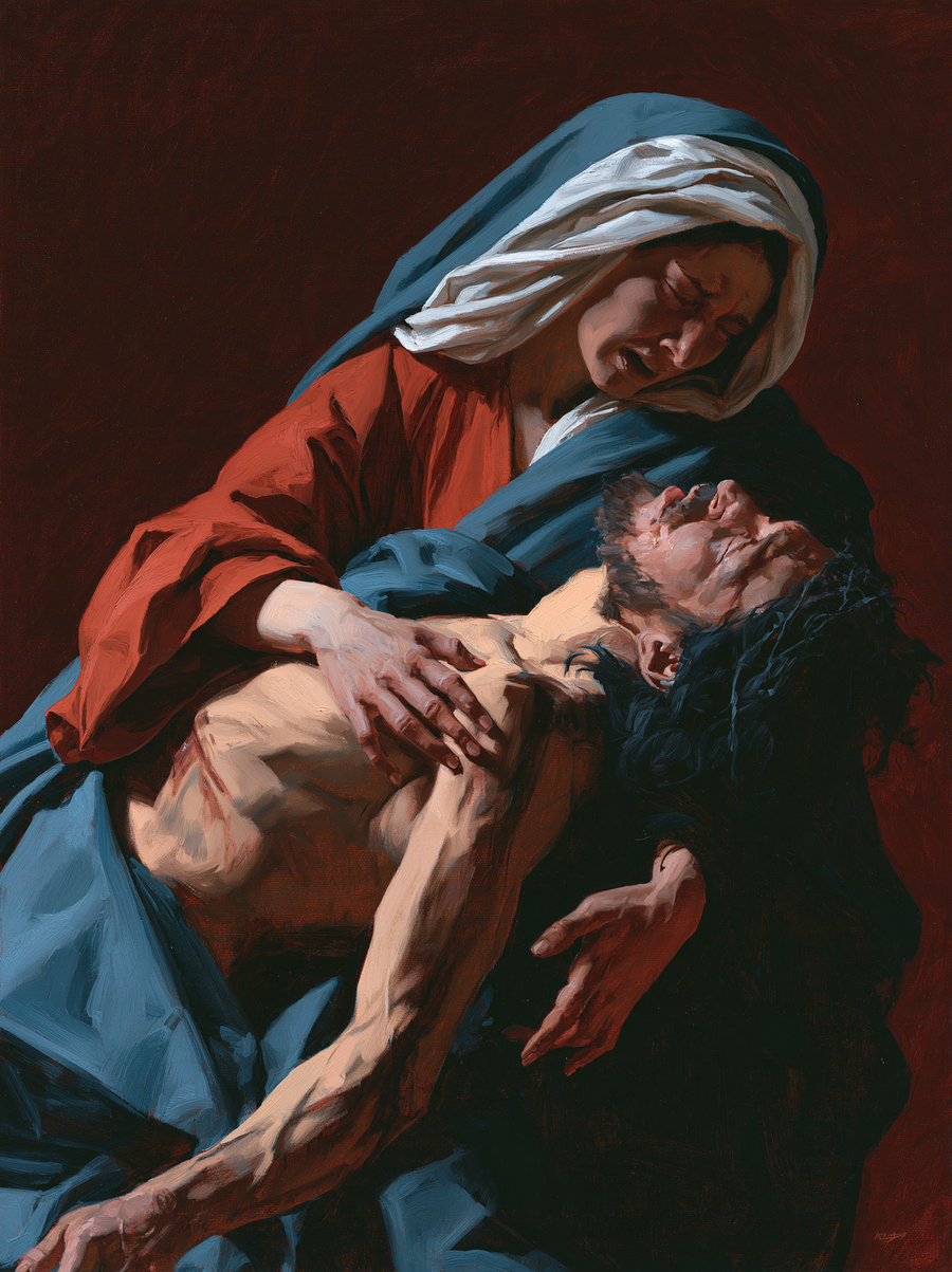 La Pietà — Explosion de mouvement · Portrait n° 1