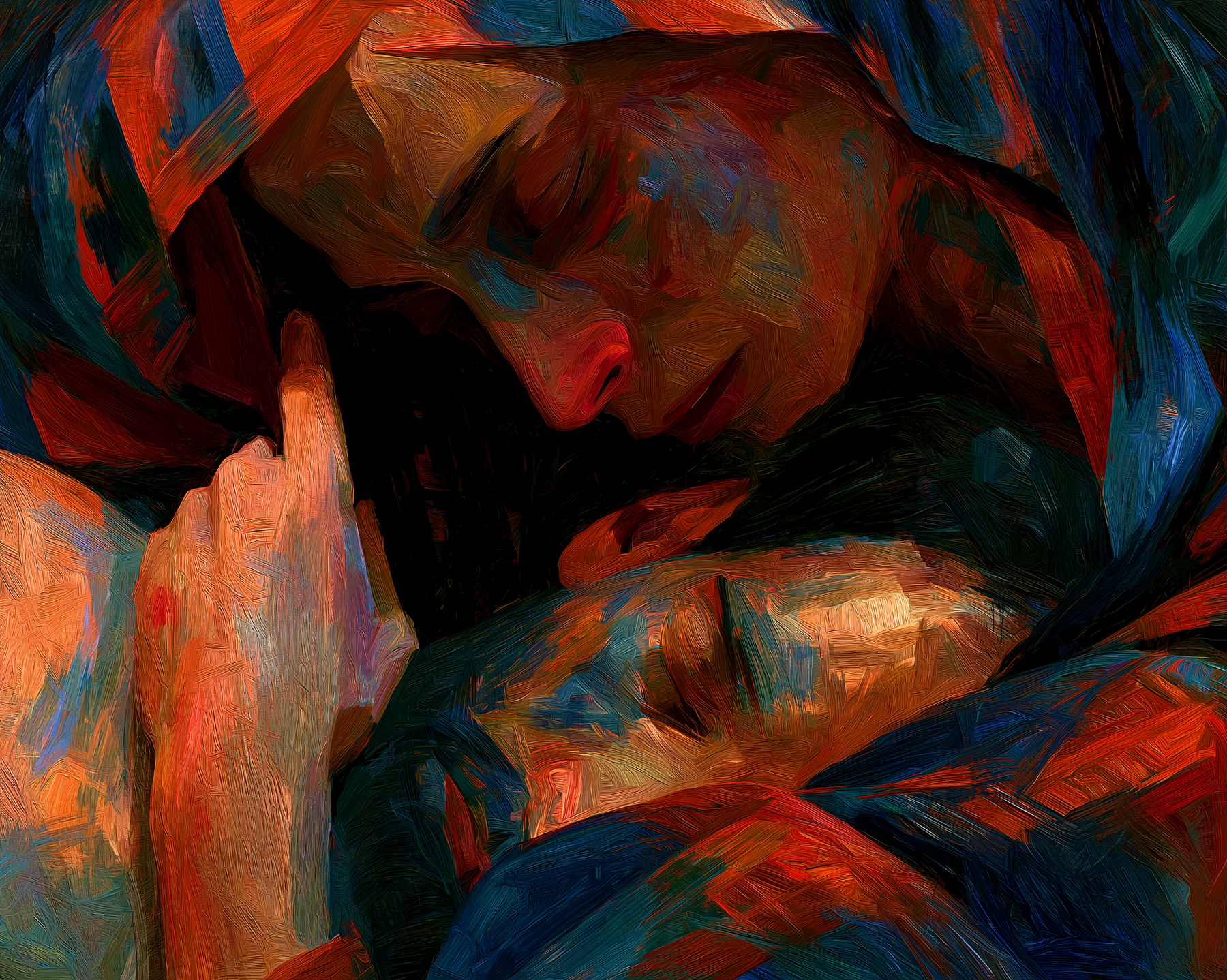 La Pietà — Expressionniste · Paysage n° 3 — aperçu de la finition sélectionnée