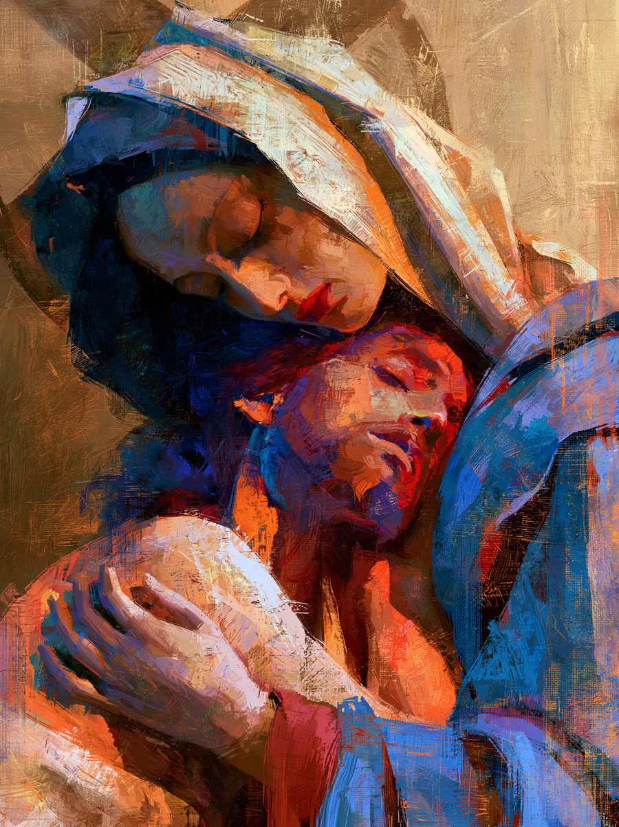 La Pietà — Expressionniste · Portrait n° 9