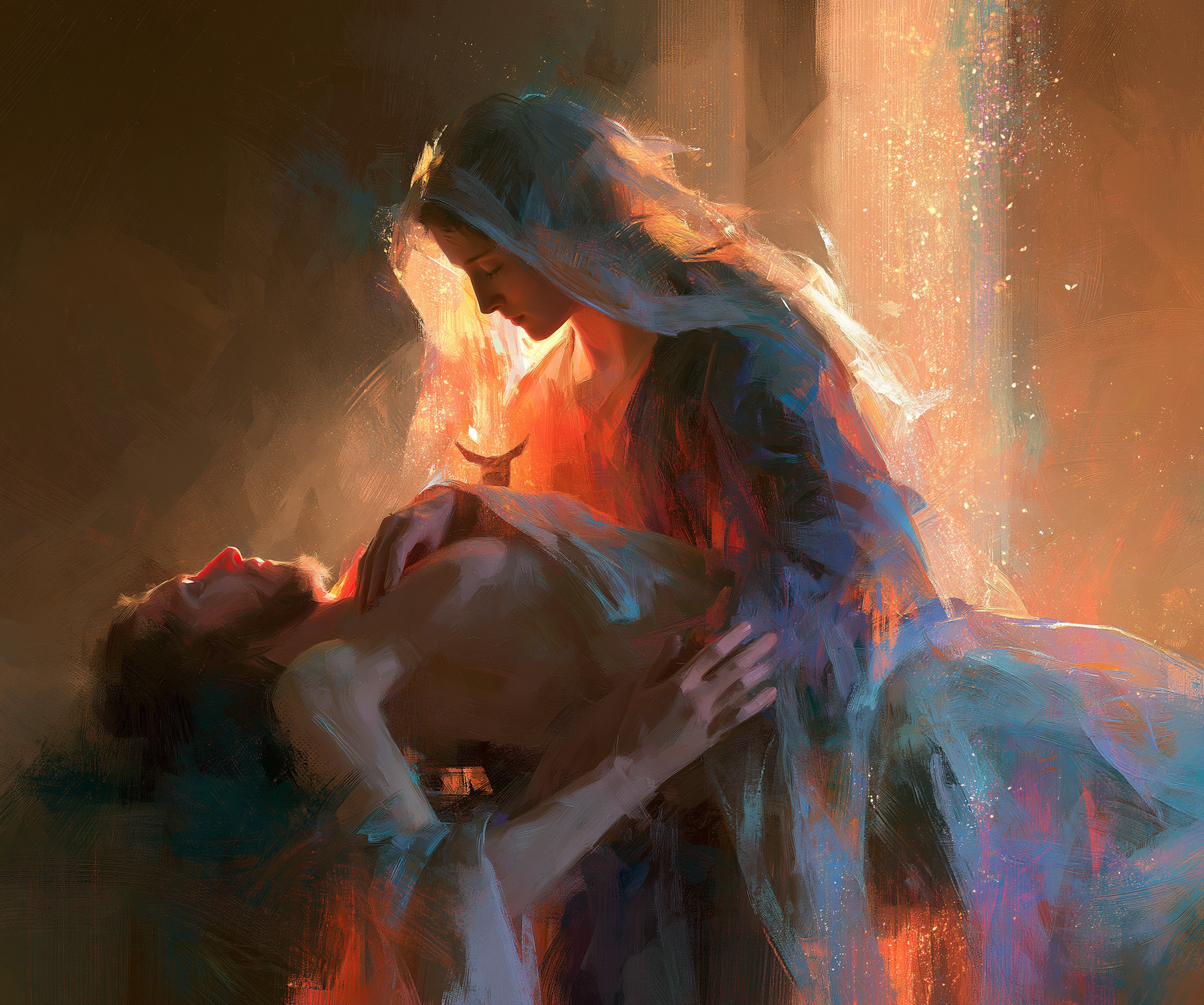 La Pietà — Impressionniste · Paysage n° 1 — aperçu de la finition sélectionnée