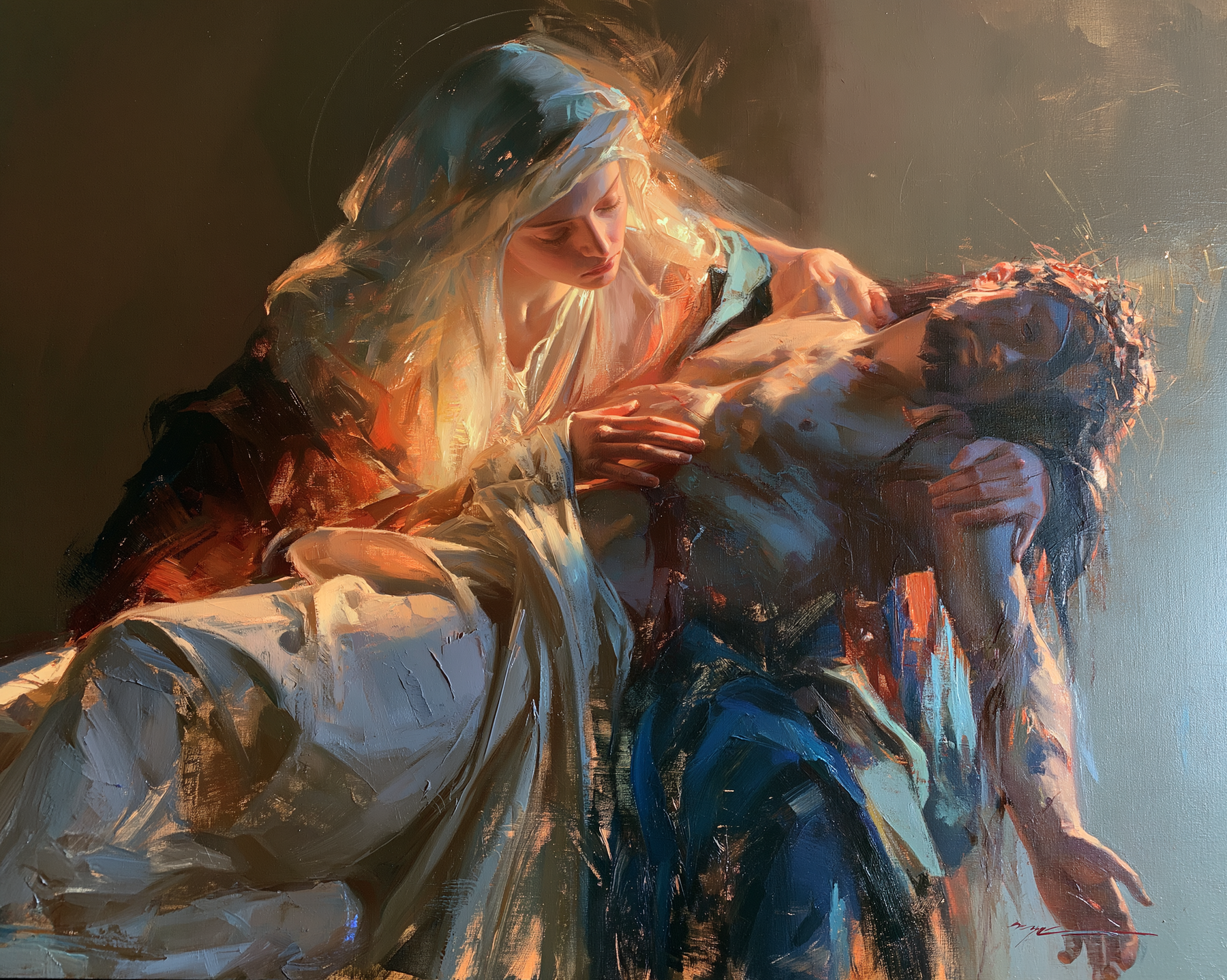 La Pietà — Impressionniste · Paysage n° 5 — aperçu de la finition sélectionnée
