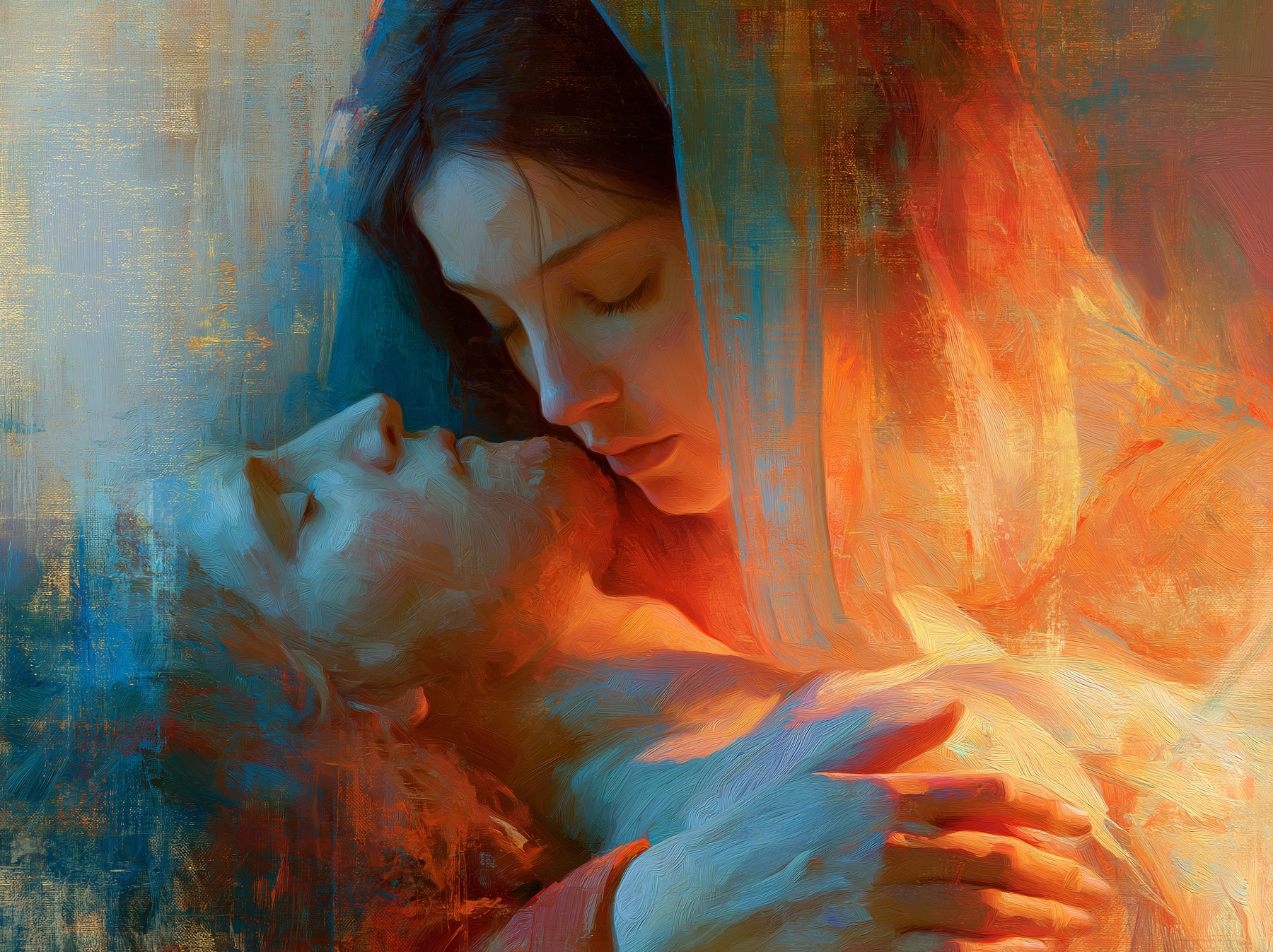 La Pietà — Impressionniste · Paysage n° 7 — aperçu de la finition sélectionnée