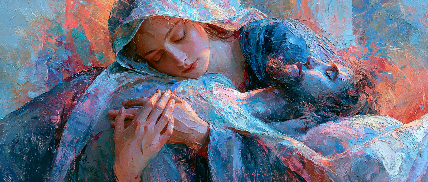 La Pietà — Impressionniste · Paysage n° 16 — aperçu de la finition sélectionnée