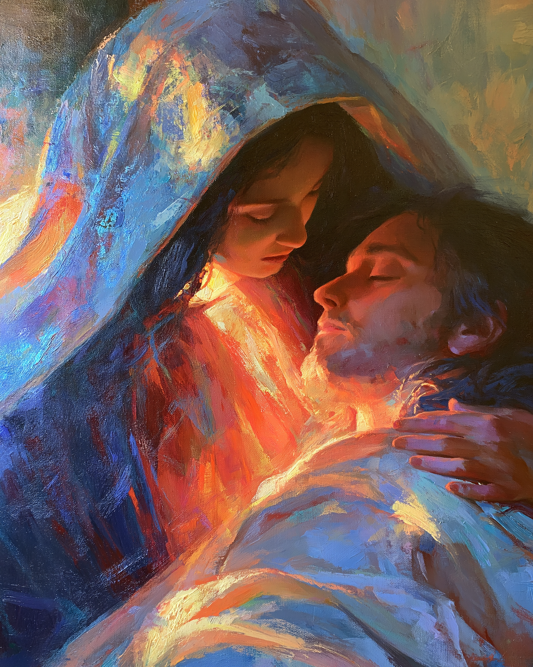 La Pietà — Impressionniste · Portrait n° 15 — aperçu de la finition sélectionnée