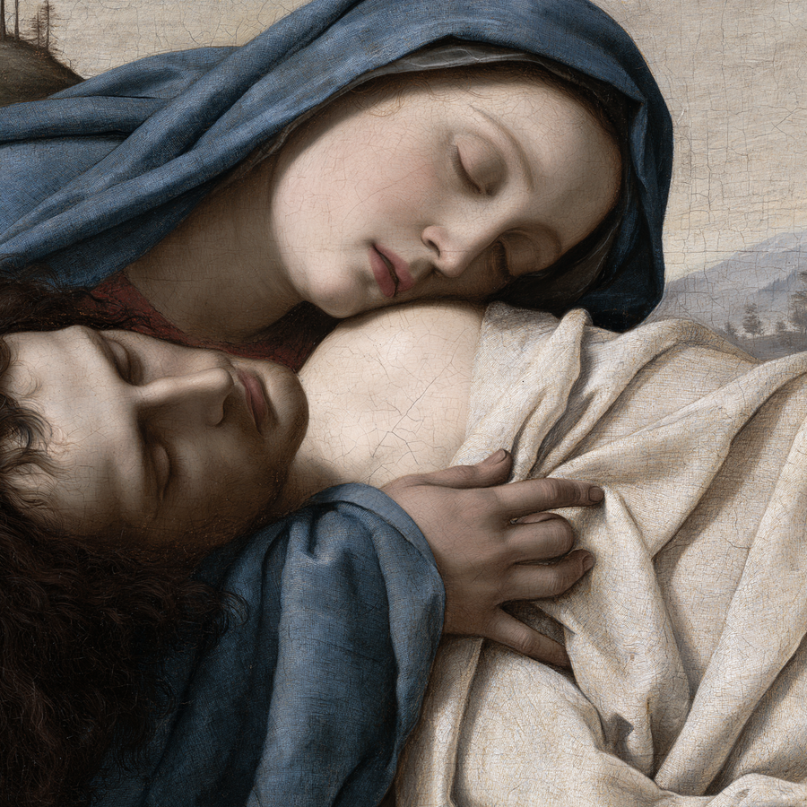 La Pietà — Renaissance florentine · Carré n° 1