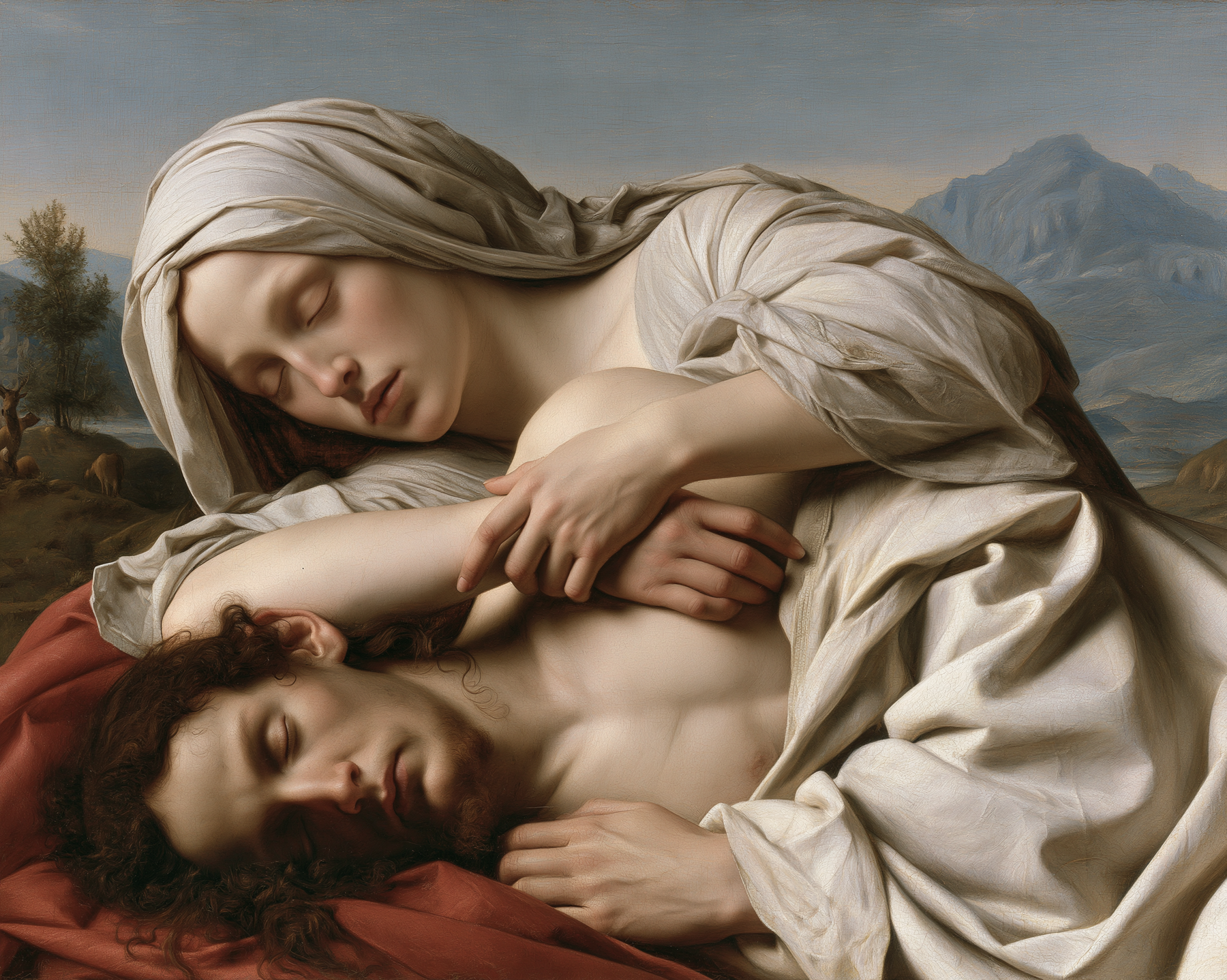 La Pietà — Renaissance florentine · Paysage n° 3 — aperçu de la finition sélectionnée