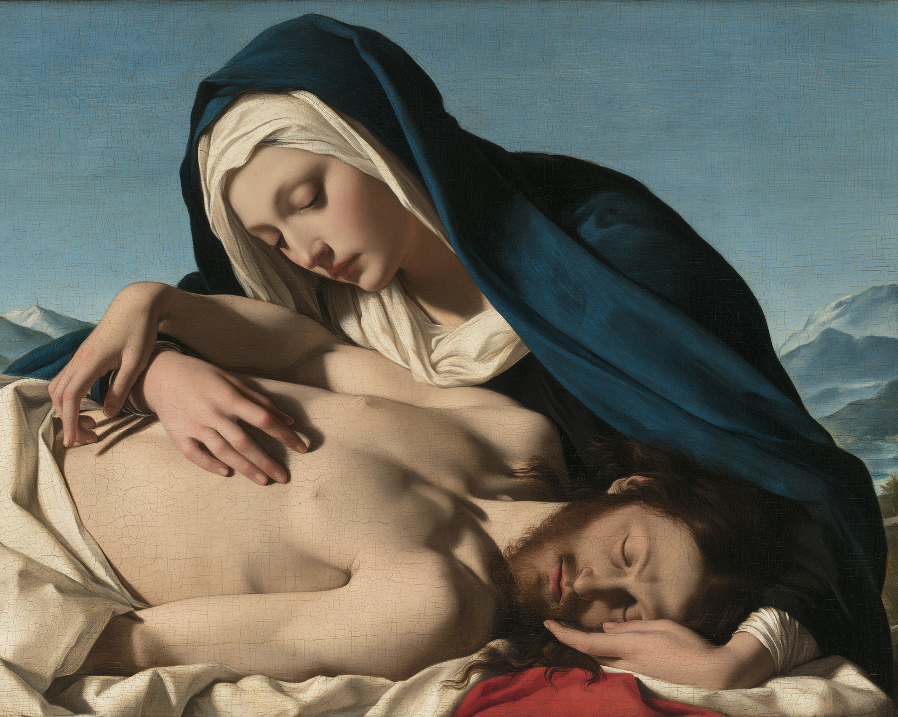La Pietà — Renaissance florentine · Paysage n° 4 — aperçu de la finition sélectionnée