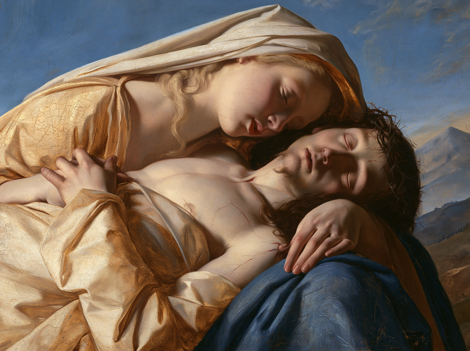 La Pietà — Renaissance florentine · Paysage n° 6 — aperçu de la finition sélectionnée