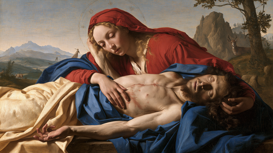 La Pietà — Renaissance florentine · Paysage n° 12